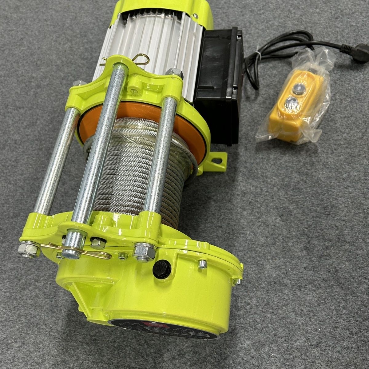 Electric hoist wire rope and controller set