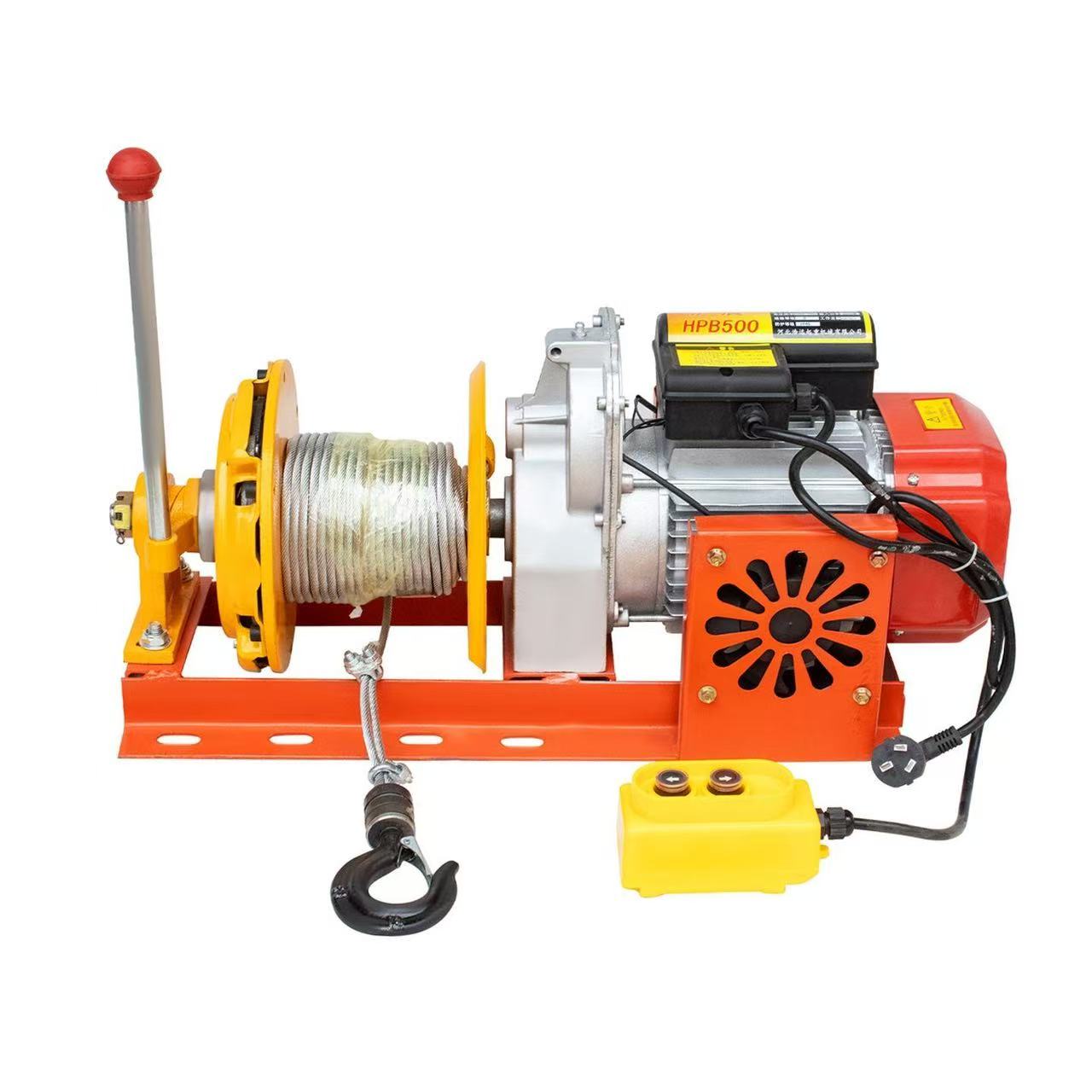 Electric clutch winch product view