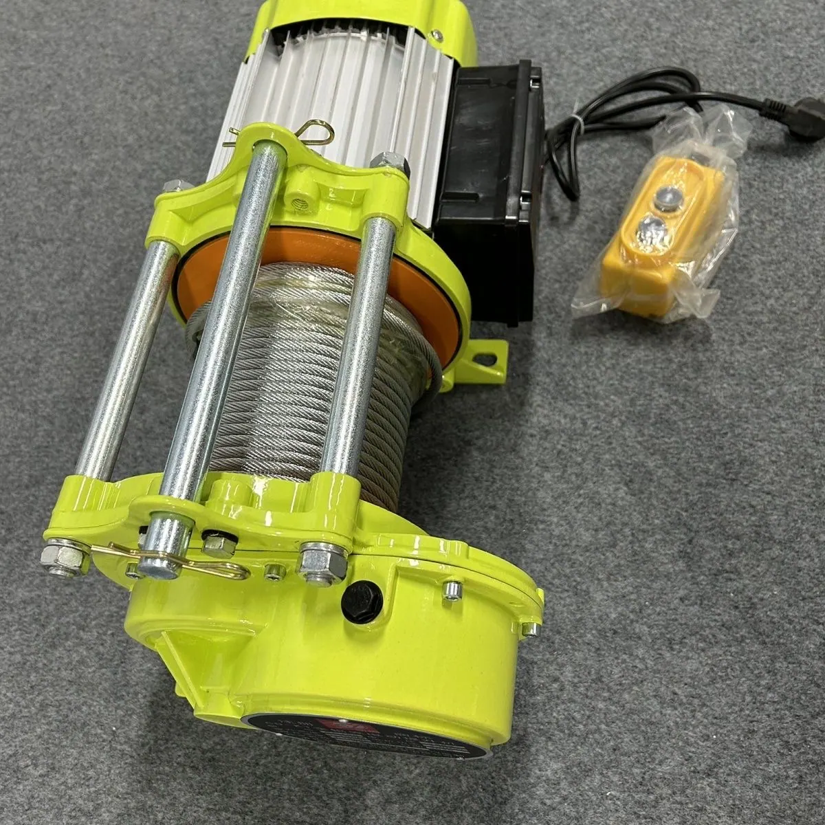 Electric hoist wire rope and controller set
